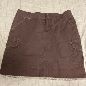Columbia Brown Cargo Skirt
